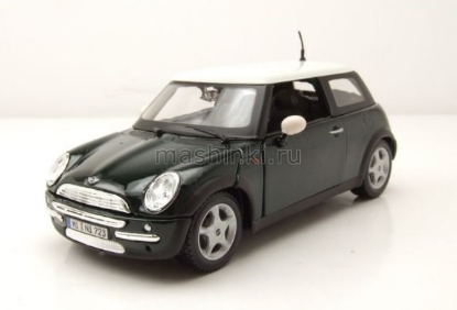 Изображение MAISTO 1/24 MINI Cooper green/зеленый