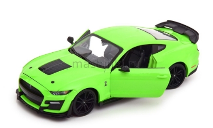 Изображение MAISTO 1/24 FORD Mustang Shelby GT500 2020 green/зеленый