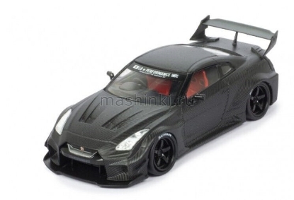 Изображение IXO 1/43 NISSAN 35GT-RR LB-Silhouette WORKS GT (тюнинг R35) 2019 matt black