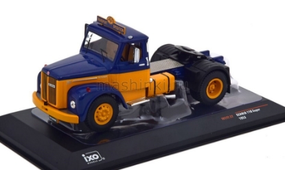 Изображение IXO 1/43 Седельный тягач SCANIA 110 Super ASG 1953 blue-yellow