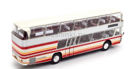 Изображение IXO 1/43 Автобус NEOPLAN NH 22L Skyliner 1983 white/red
