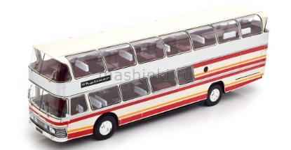 Изображение IXO 1/43 Автобус NEOPLAN NH 22L Skyliner 1983 white/red