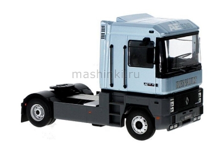 Изображение IXO 1/43 Седельный тягач RENAULT Magnum AE 520 Ti 1994 metallic light blue