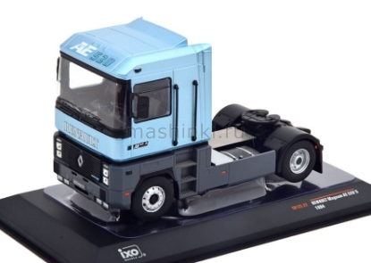 Изображение IXO 1/43 Седельный тягач RENAULT Magnum AE 520 Ti 1994 metallic light blue