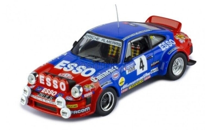 Изображение IXO 1/43 PORSCHE 911 SC №4 ESSO Frequelin/Fauchille 4 место Rally Monte Carlo 1982