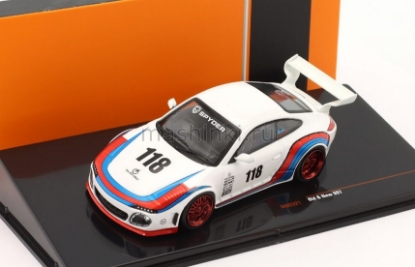 Изображение IXO 1/43 PORSCHE 911 (997) Old & New №118 Martini 2022 white