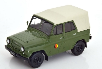 Изображение WHITEBOX 1/43 УАЗ-469 Народная армия ГДР 1975 olive green