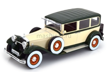 Изображение MODELCAR 1/18 MERCEDES-BENZ Typ Nurburg 460/460 K (W08) 1928 beige-green
