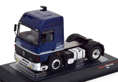 Изображение IXO 1/43 Седельный тягач RENAULT R420 1986 metallic dark blue