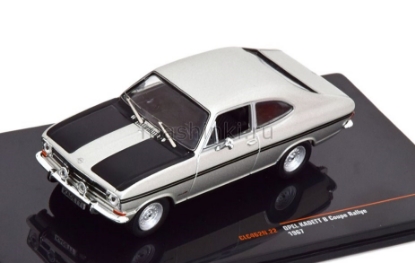 Изображение IXO 1/43 OPEL Kadett B Coupe Rally 1967 silver/black