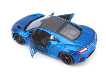 Изображение MAISTO 1/24 ACURA NSX 2017 met blue/синий