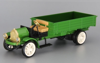 Изображение АЛА-02 1/43 УАЙТ-АМО бортовой зеленый