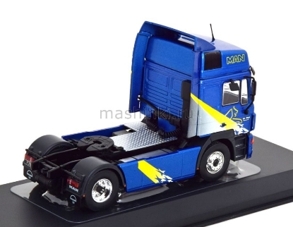 Изображение IXO 1/43 Седельный тягач MAN F2000 19.463 Big Blue Edition 1996 metallic blue