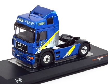 Изображение IXO 1/43 Седельный тягач MAN F2000 19.463 Big Blue Edition 1996 metallic blue