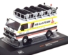 Изображение IXO 1/43 VW LT 45 LWB техничка HB Audi Team с багажником и колесами на крыше 1986