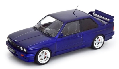 Изображение IXO 1/18 BMW M3 (E30) 1989 metallic dark blue