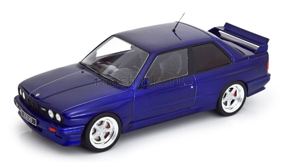Изображение IXO 1/18 BMW M3 (E30) 1989 metallic dark blue
