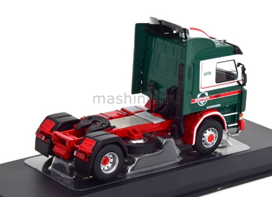 Изображение IXO 1/43 Седельный тягач SCANIA 142 M 1981 green-white