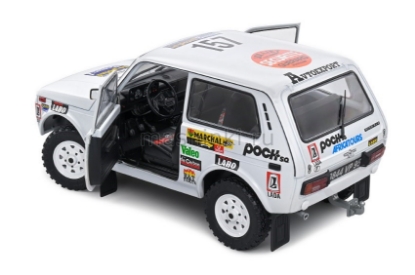 Изображение SOLIDO 1/18 В-2121 LADA НИВА/NIVA №157 Paris Dakar 1983 trossat/briavoine++