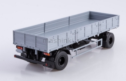 Изображение АИСТ 1/43 Прицеп Минский-83781 серый
