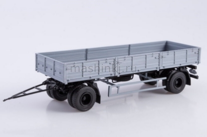 Изображение АИСТ 1/43 Прицеп Минский-83781 серый