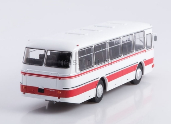 Изображение НАШИ АВТОБУСЫ-50 1/43 Автобус ЛАЗ-697Н Турист (08.07.2023)