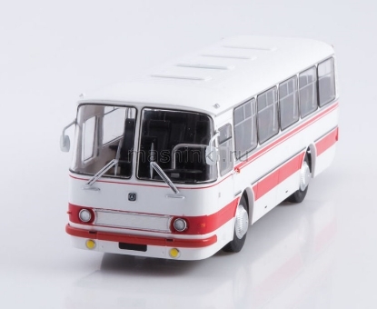 Изображение НАШИ АВТОБУСЫ-50 1/43 Автобус ЛАЗ-697Н Турист (08.07.2023)