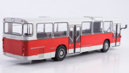 Изображение НАШИ АВТОБУСЫ-51 1/43 Автобус МАN SL 200 красно-белый (11.08.2023)