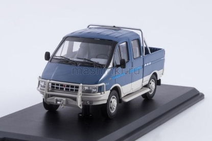 Изображение MODELPRO 1/43 ТАНДЕМ пикап синий
