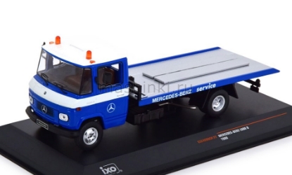 Изображение IXO 1/43 MERCEDES-BENZ L608D эвакуатор Mercedes-Benz Service 1980 blue