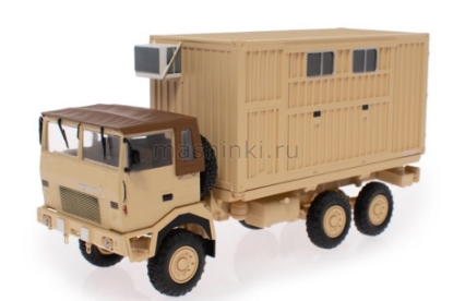 Изображение ALTAYA 1/43 BERLIET GBD 6x6 почтовый грузовик (армия Франции) 1973 military sand