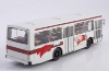 Изображение НАШИ АВТОБУСЫ-СПЕЦ-09 1/43 Автобус ЛАЗ-4969 бело-красный (01.10.2023)