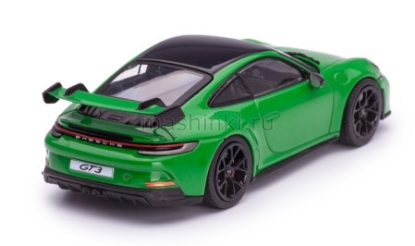 Изображение SOLIDO 1/43 PORSCHE 911 (992) GT3 Baujahr 2022 green