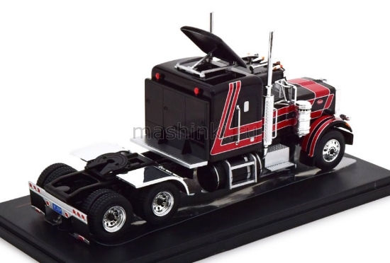 Изображение IXO 1/43 Седельный тягач PETERBILT 359 1973 black-red