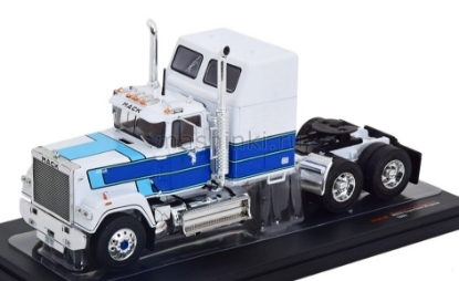 Изображение IXO 1/43 Седельный тягач MACK Superliner Magnum 1985 white-blue