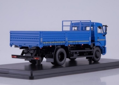 Изображение SSM 1/43 KAMAЗ-43253 рестайлинг бортовой синий