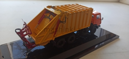 Изображение SCALE 1/43 КО-427 мусоровоз (К-53213) оранжево-желтый