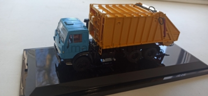Изображение SCALE 1/43 КО-427 мусоровоз (К-53213) синий/желтый