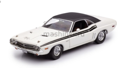 Изображение GREENLIGHT 1/18 DODGE Challenger R/T 1971 bright white/black