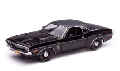 Изображение GREENLIGHT 1/18 DODGE Challenger R/T 426 HEMI The Black Ghost 1970 black