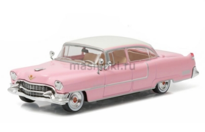 Изображение GREENLIGHT 1/43 CADILLAC Fleetwood Series 60 Elvis Presley 1955 pink