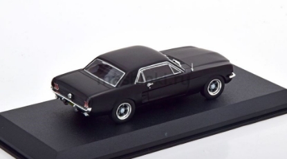 Изображение GREENLIGHT 1/43 FORD Mustang Coupe 1967 matt black (к/ф Крид: Наследие Рокки)