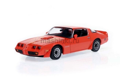 Изображение GREENLIGHT 1/43 PONTIAC Firebird Trans Am Hardtop 1979 mayan red with hood phoenix