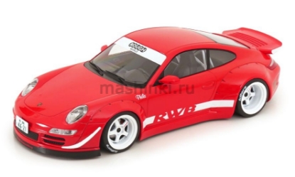 Изображение IXO 1/18 PORSCHE 911 (997) RWB 2021 red-white