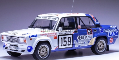 Изображение IXO 1/18 В-2105 VFTS №159 V/O Autosport Тумалявичус/Видейка 16 место Ралли 1000 озер 1987