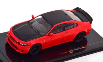 Изображение IXO 1/43 DODGE Charger SRT Hellcat 2021 red-black