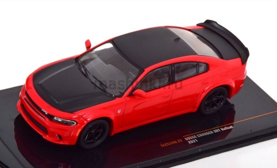 Изображение IXO 1/43 DODGE Charger SRT Hellcat 2021 red-black