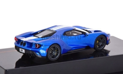 Изображение IXO 1/43 FORD GT 2017 blue/silver