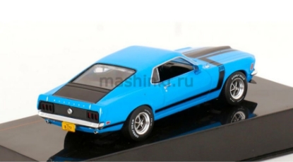 Изображение IXO 1/43 FORD Mustang Boss 302 1970 blue