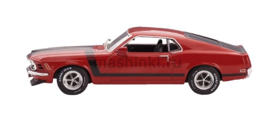 Изображение IXO 1/43 FORD Mustang Boss 302 1970 red-black